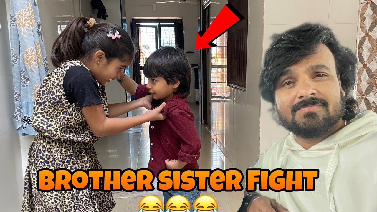 (Brother sister Fight )Zaidu Angel ke bich hua Funny Jagda ?? Vlog By Sharafat Pathan 