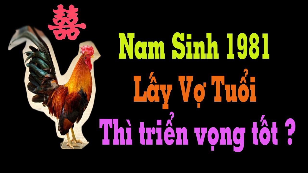 Nam 1981 Tân Dậu Lấy Vợ Tuổi nào thì  may mắn tốt đẹp nhất?