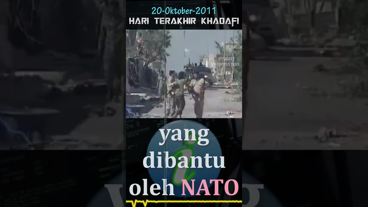 Hari Terakhir Muammar Khadafi (Ghadafi) 
