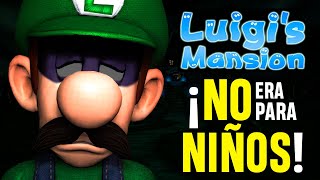 Luigi's Mansion era MÁS ATERRADOR, pero NINTENDO lo CAMBIÓ