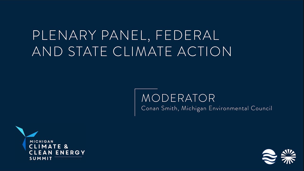 2022 Climate & Clean Energy Summit - Plenary Panel, Federal and State ...