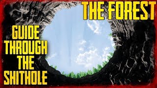 HOW TO GET IN AND OUT OF THE SINKHOLE | The Forest screenshot 5