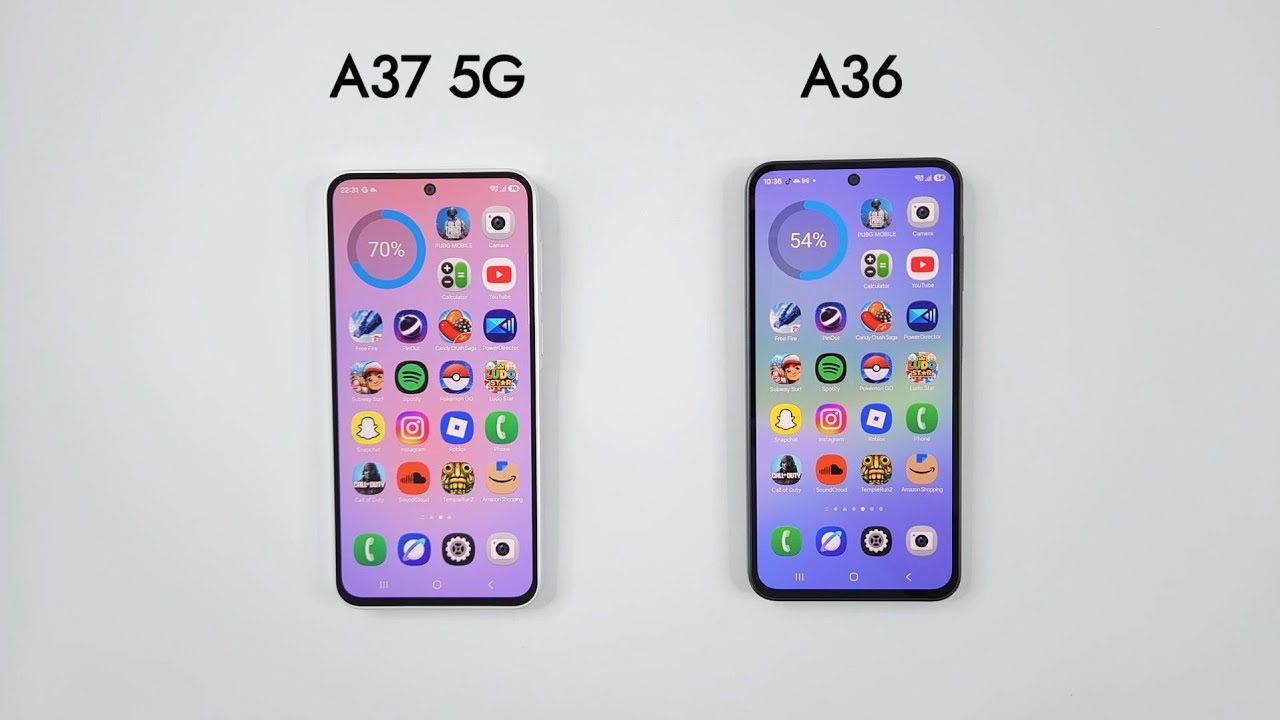 Samsung A37 5G vs Samsung A36 - SPEED TEST! - YouTube