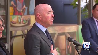 Mayorcas visits Miami-Dade, discusses new program