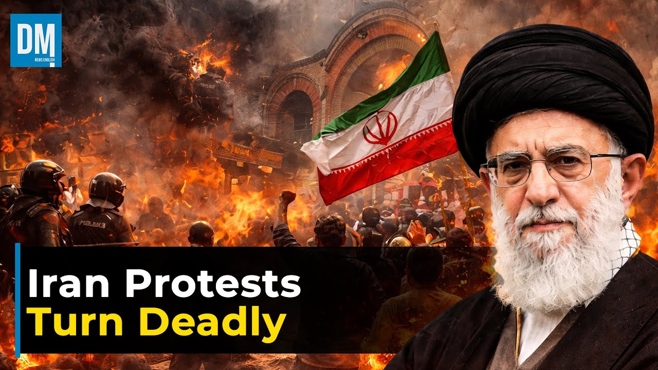 Смертоносные протесты в Иране — 500 мирных жителей убиты, тысячи задержаны | Sky 522 | DM News En...