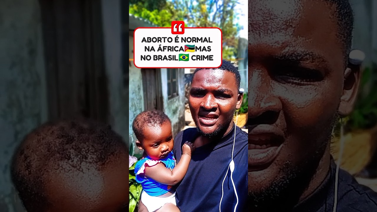 isso é crime no brasil mas em Moçambique é moleza