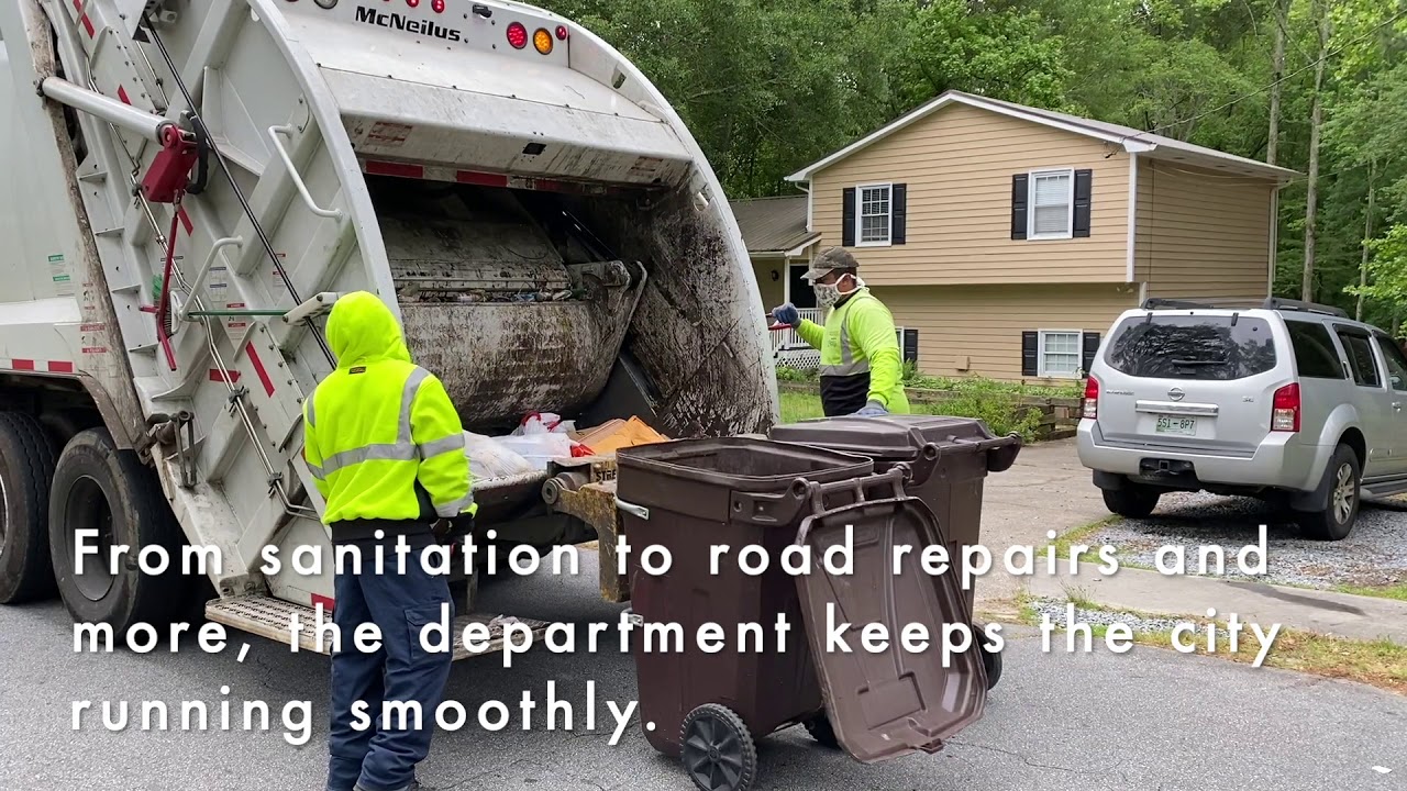 Powder Springs' Public Works Department YouTube