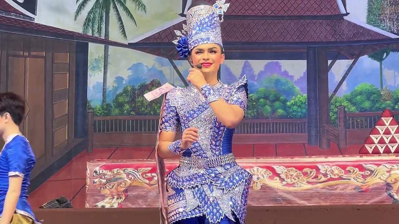 น้องแบงค์💙ศรราม “คาถามหานิยม” พระเอกมาเป่าแฟนคลับ #ศรรามเอนกลาภ  #ลิเกคณะศรรามน้ําเพชร