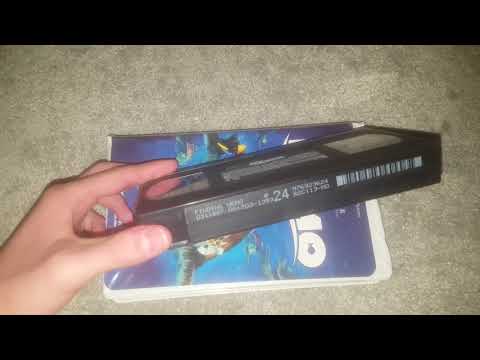 The Disney Pixar VHS show the format screen from Monsters Inc 2002 VHS ...