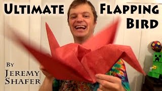 Ultimate Flapping Bird - Giant Origami!