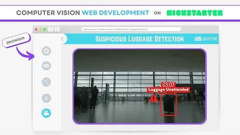 Suspicious Luggage Detection | Computer Vision Web Development