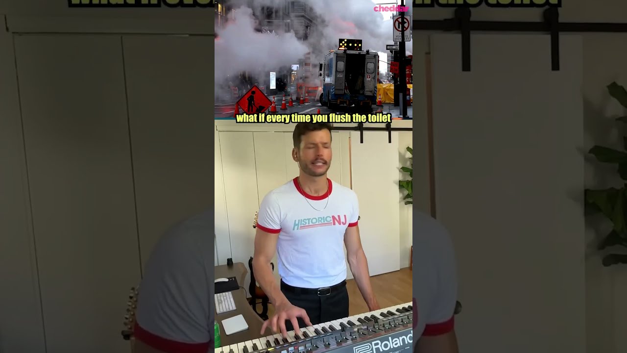 What The F Is Happening Here NYC Steam Stacks Comedymusic Saxophone