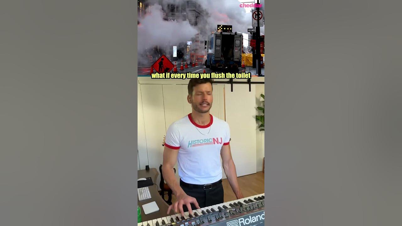 What the f is happening here? (NYC Steam Stacks) #comedymusic #saxophone