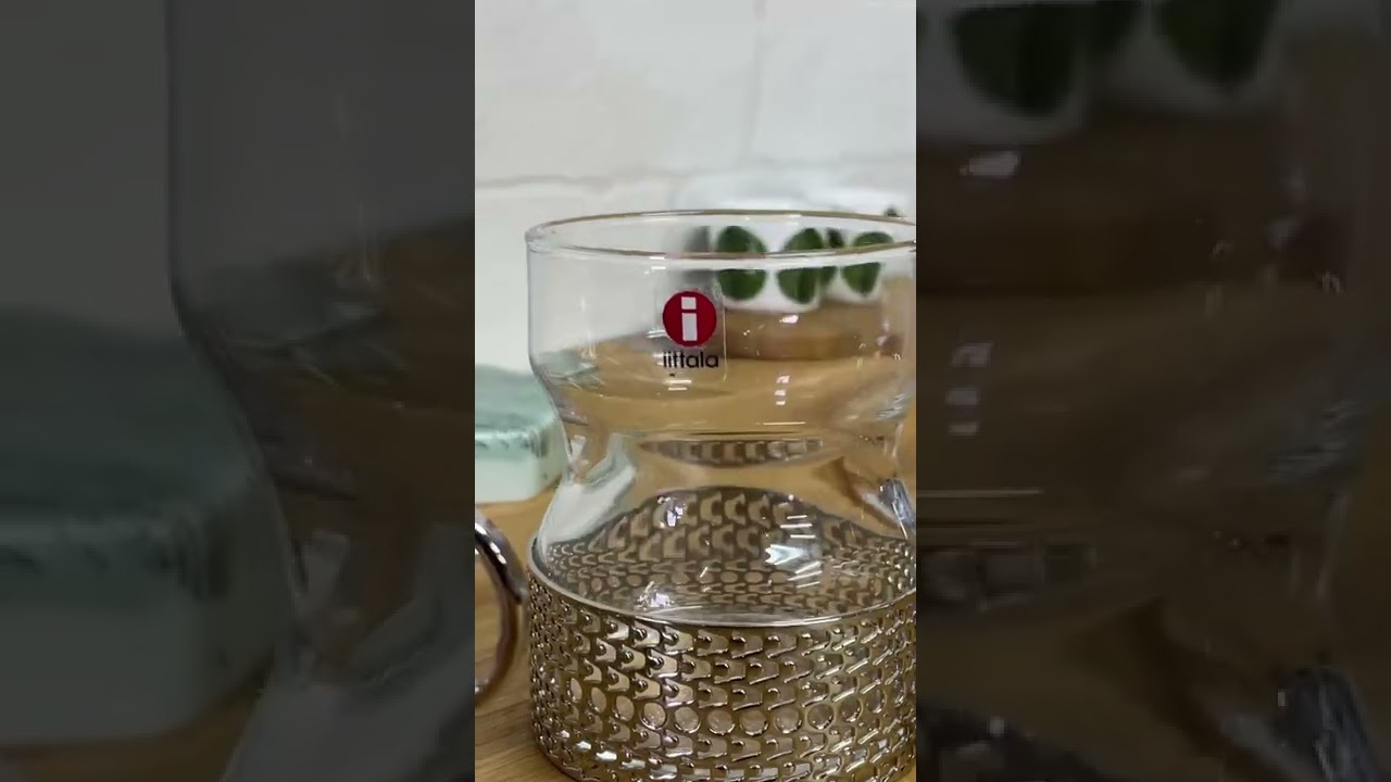イッタラ iittala ツァイッカ Tsaikka ホルダー付きグラス ペア 2個