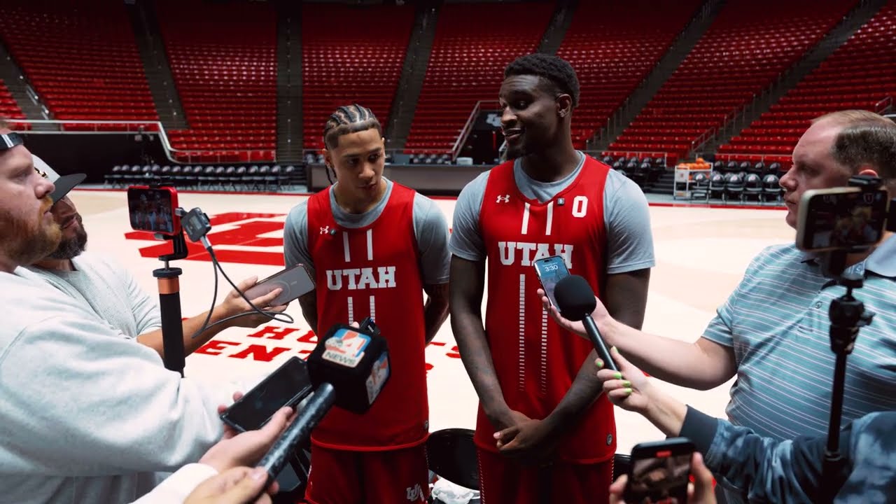 Utah Basketball Media Availability | Terrence Brown and Seydou Traore - 10.16.25