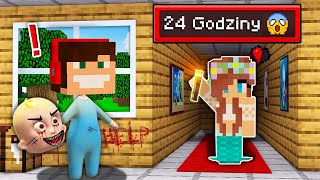 TROLLUJE LUMI JAKO ZŁE DZIECKO PIOTRUŚ PRZEZ 24H W MINECRAFT?! GPLAY &amp; LUMI