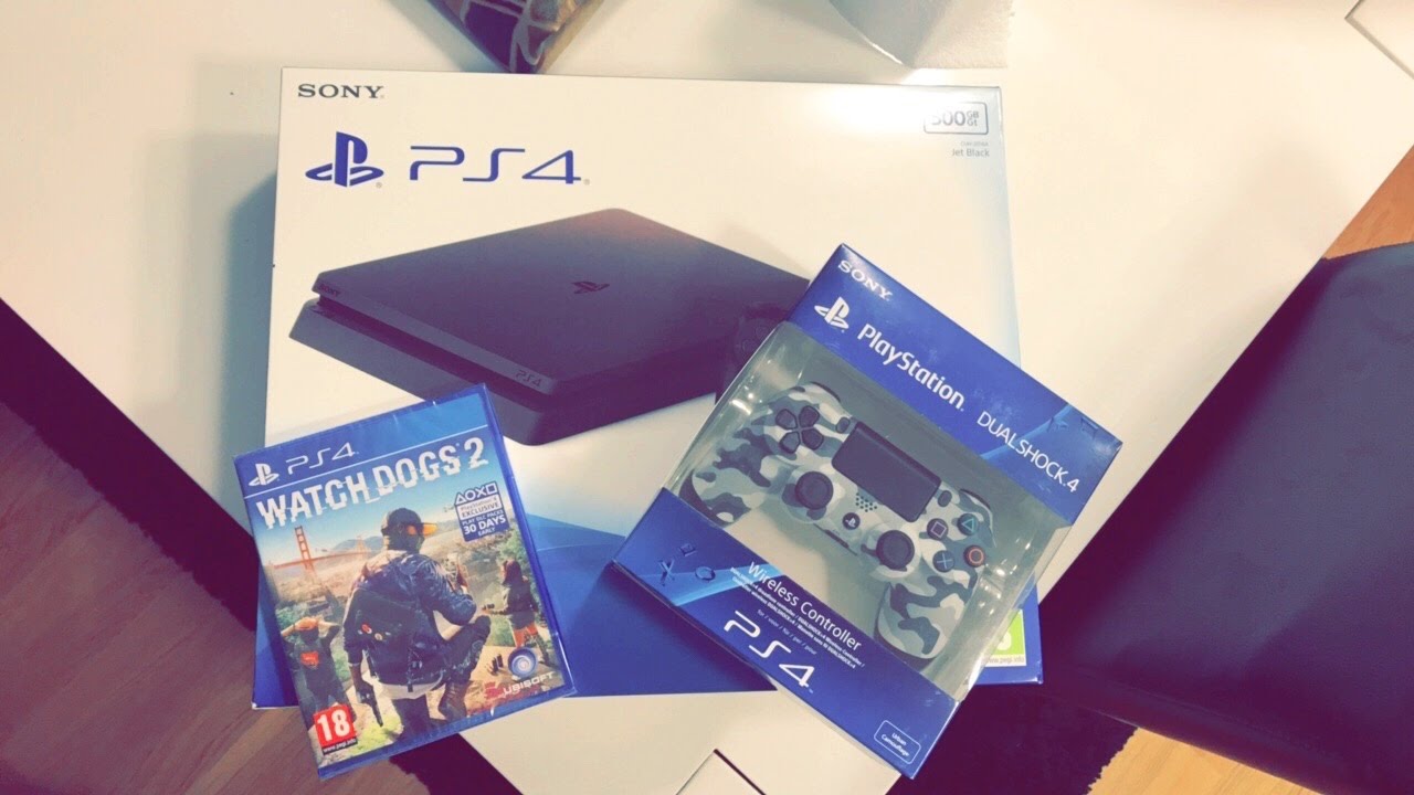 Playstation 4 slim unboxing in 4K! YouTube