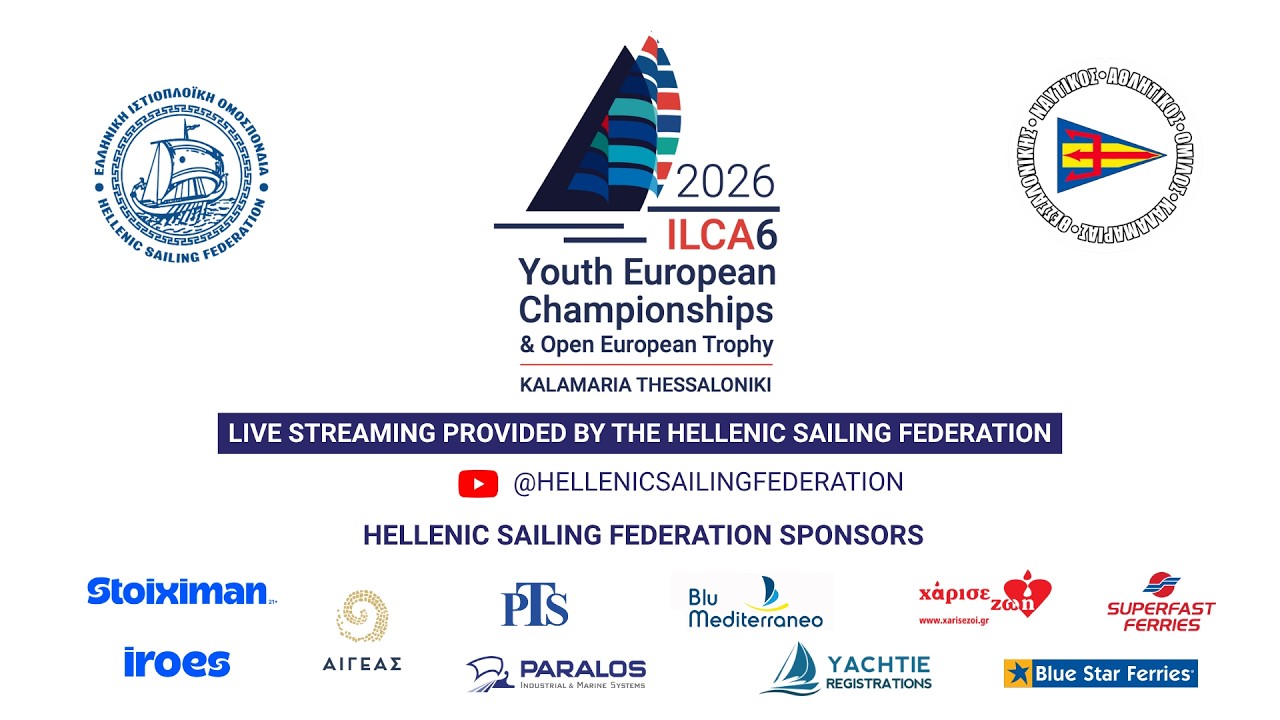 ⁣2026 ILCA 6 YOUTH EUROPEAN CHAMPIONSHIPS & OPEN EUROPEAN TROPHY