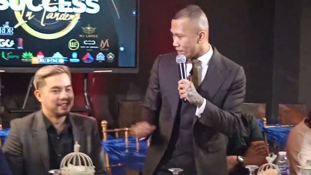 PRESS CONFERENCE SUCCESS IN TANDEM / ONE PURE LIFE / IDOL MJ Lopez