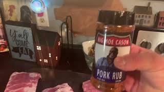 Gordito’s Pork Ribs with Big Moe Cason Rubs & Cookies BBQ Sauce