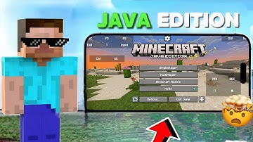 MINECRAFT JAVA EDITION ON MOBILE 100% REAL | 2025 🤯