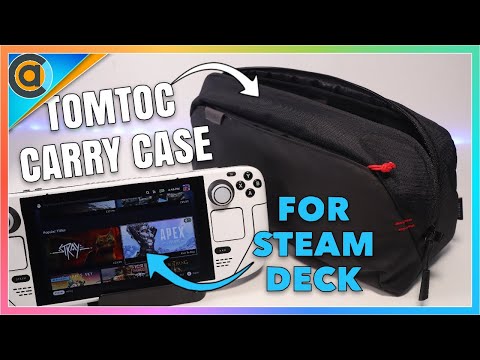 Steam Deck TomToc Arccos Series Carrying Case. Better than the official case