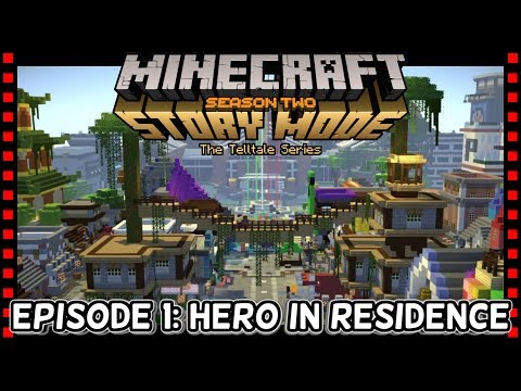 MINECRAFT STORY MODE SEASON 2 EPISODE 1 [01] | BEACONTOWN - Hero In ...