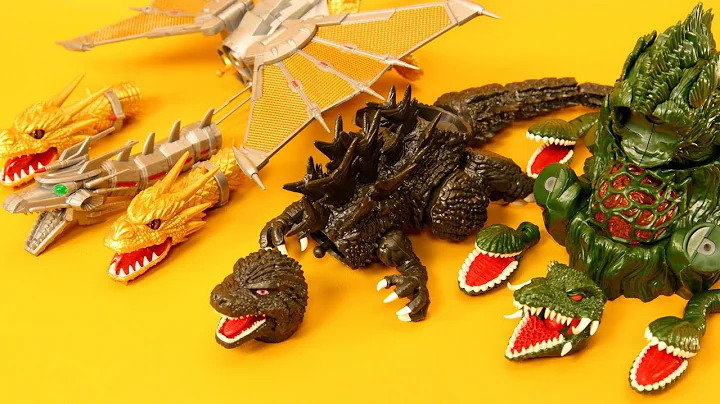 Godzilla vs King Ghidorah vs Biollante -plastic model 2025-
