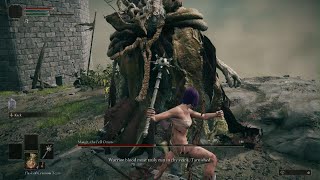 ELDEN RING: Margit, The Fell Omen RL1+0 No Hit (RL1, No Weapon Upgrades, Morningstar, Solo)