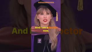 Taylor Swift at NYU graduation speech 🔥😅 #taylorswift #swifties