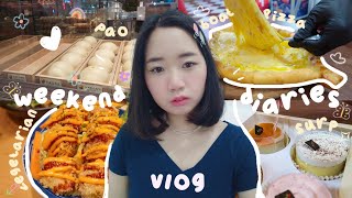 weekend diaries 💌 surprising my bff, trying new restaurants 🍣 a chill & aesthetic vlog ✨