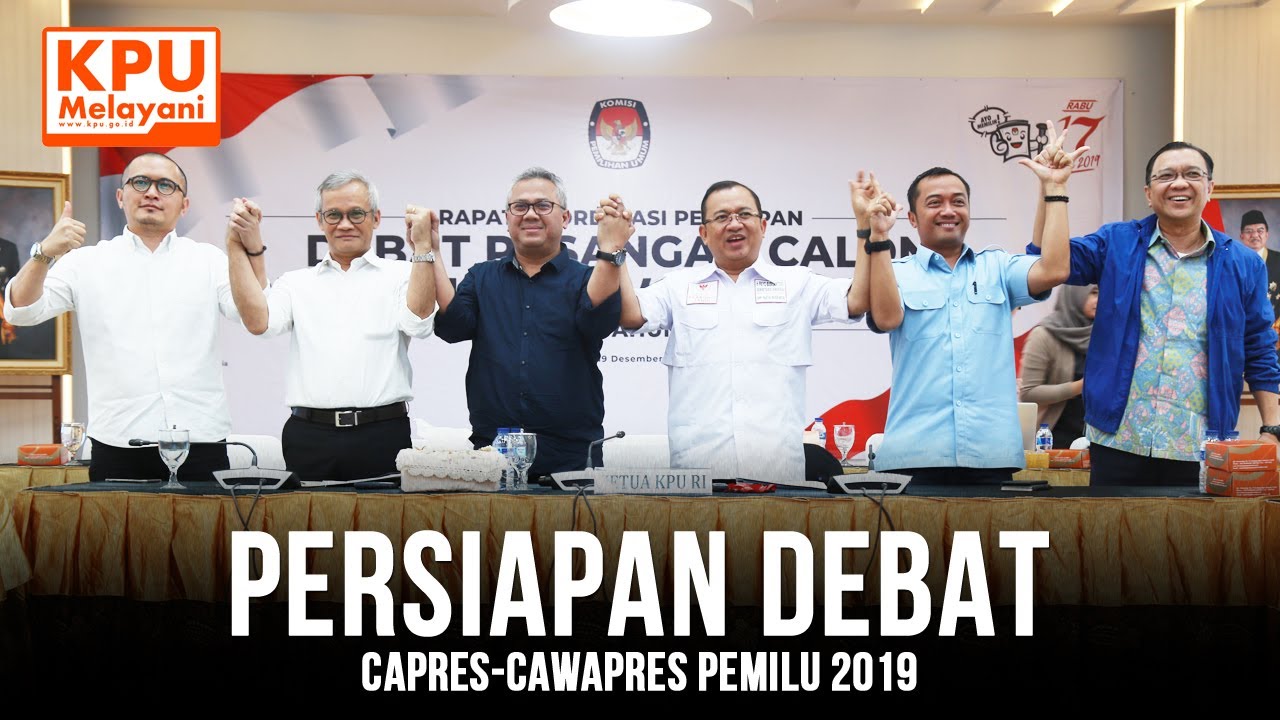 RAKOR PERSIAPAN DEBAT PASLON PRESIDEN DAN WAKIL PRESIDEN PEMILU SERENTAK 2019