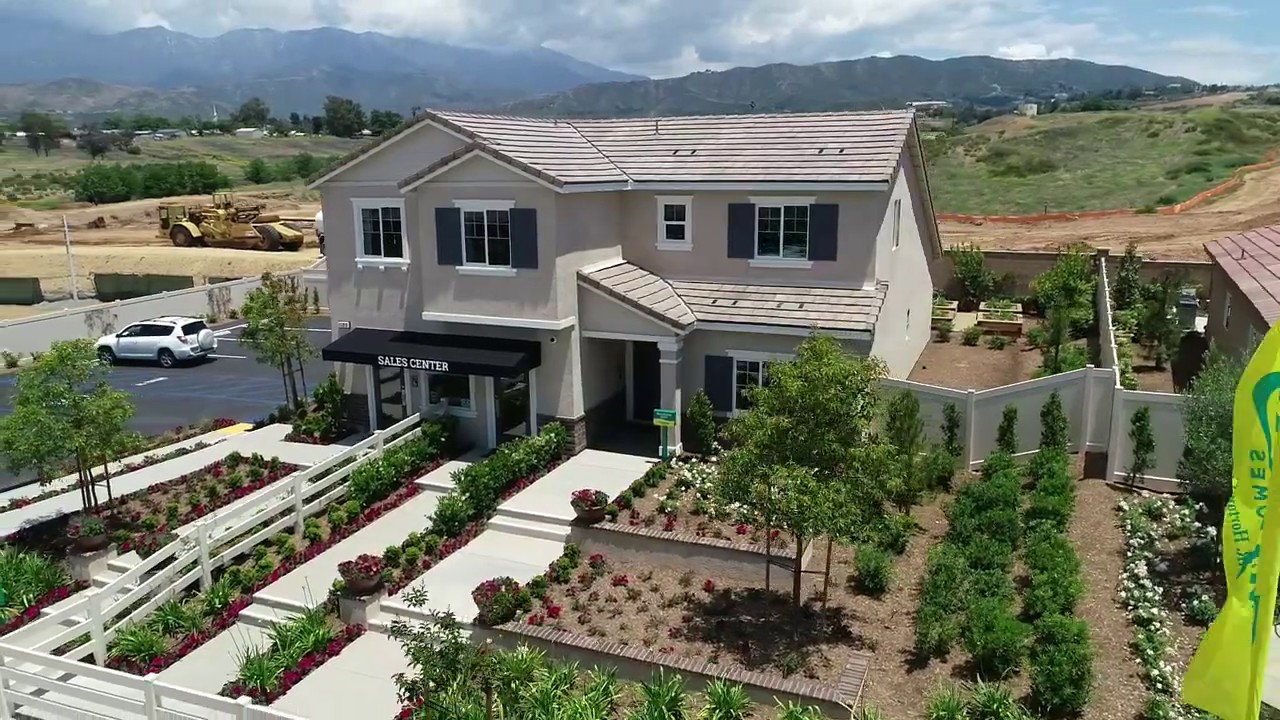 D.R. Horton New Home Community Mesa Pointe in Calimesa YouTube