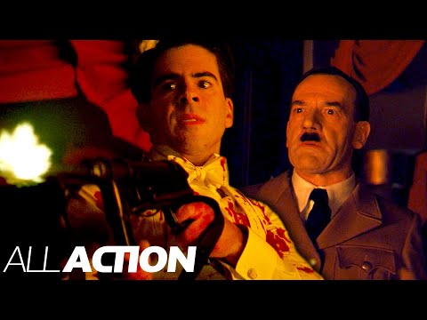 The Basterds Blow Up Adolf Hitler | Inglourious Basterds (2009) | All Action