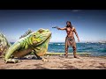 NATIVE AMERICAN Fights Giant IGUANA in Red Dead Redemption 2 PC ✪