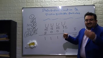 Distribution Function and distinguishable particles part 2 | Statistical Mechanics