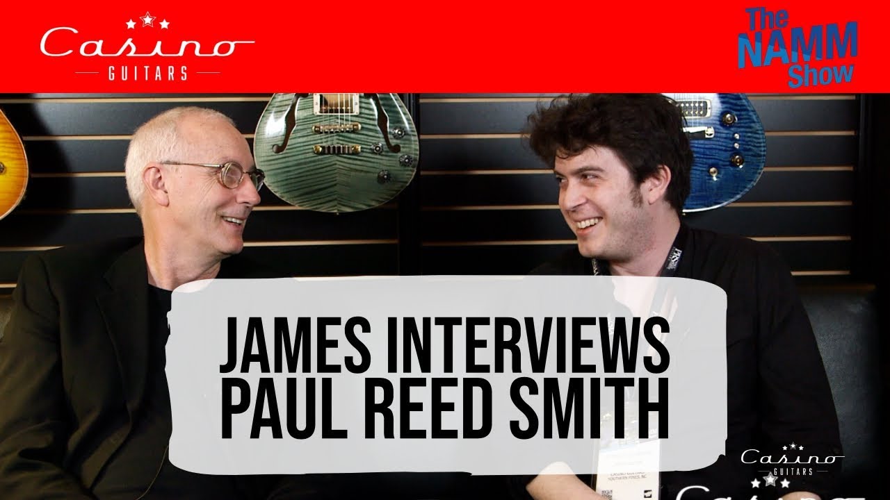 James interviews Paul Reed Smith at NAMM 19 - YouTube
