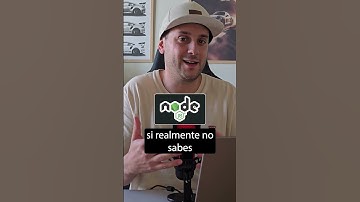 #nodejs sirve para #backend pero es de #javascript por ende aprendemos #frontend tambien