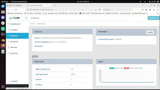 Connect to Swestore using Rclone's web GUI screenshot 3