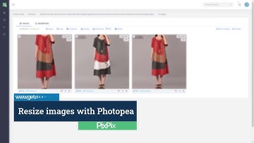 Resize and Crop images using PixPix advanced editor