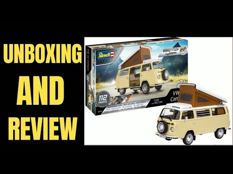 REVELL, COFFRET VOLKSWAGEN T1 The Who à assembler et à peindre, échelle
