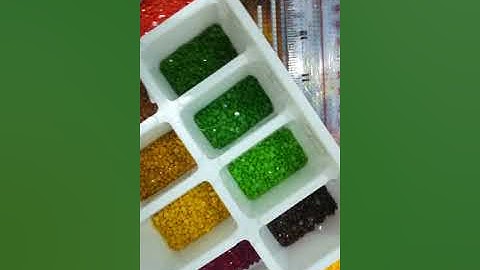 Cách làm tranh đính đá siêu thẳng hàng Đạt khoảng trên 70% hướng dẫn cho các bạn mới tập làm