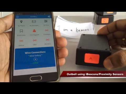 Estimote ibeacon supported Outbell App [Demo-1]