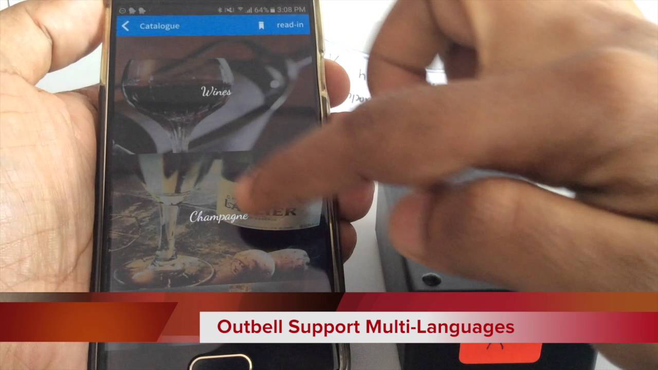 Estimote ibeacon supported Outbell App [Demo-1]