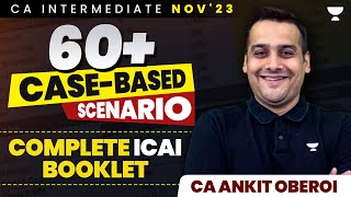 60+ Case Scenarios based MCQs | Audit | CA Intermediate Nov'23 | CA Ankit Oberoi