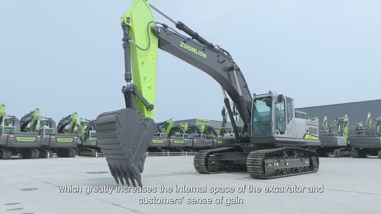 ZOOMLION ZE335G Excavator Introduction - YouTube