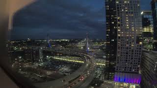 4k sunset timelapse - Boston, MA 01/25/2022