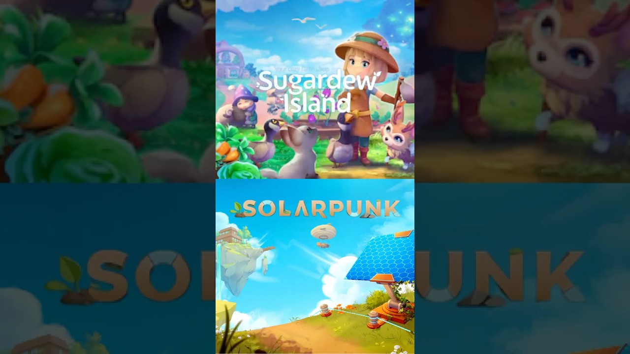 Deux nouvelles démo Solarpunk et Sugardew Island 