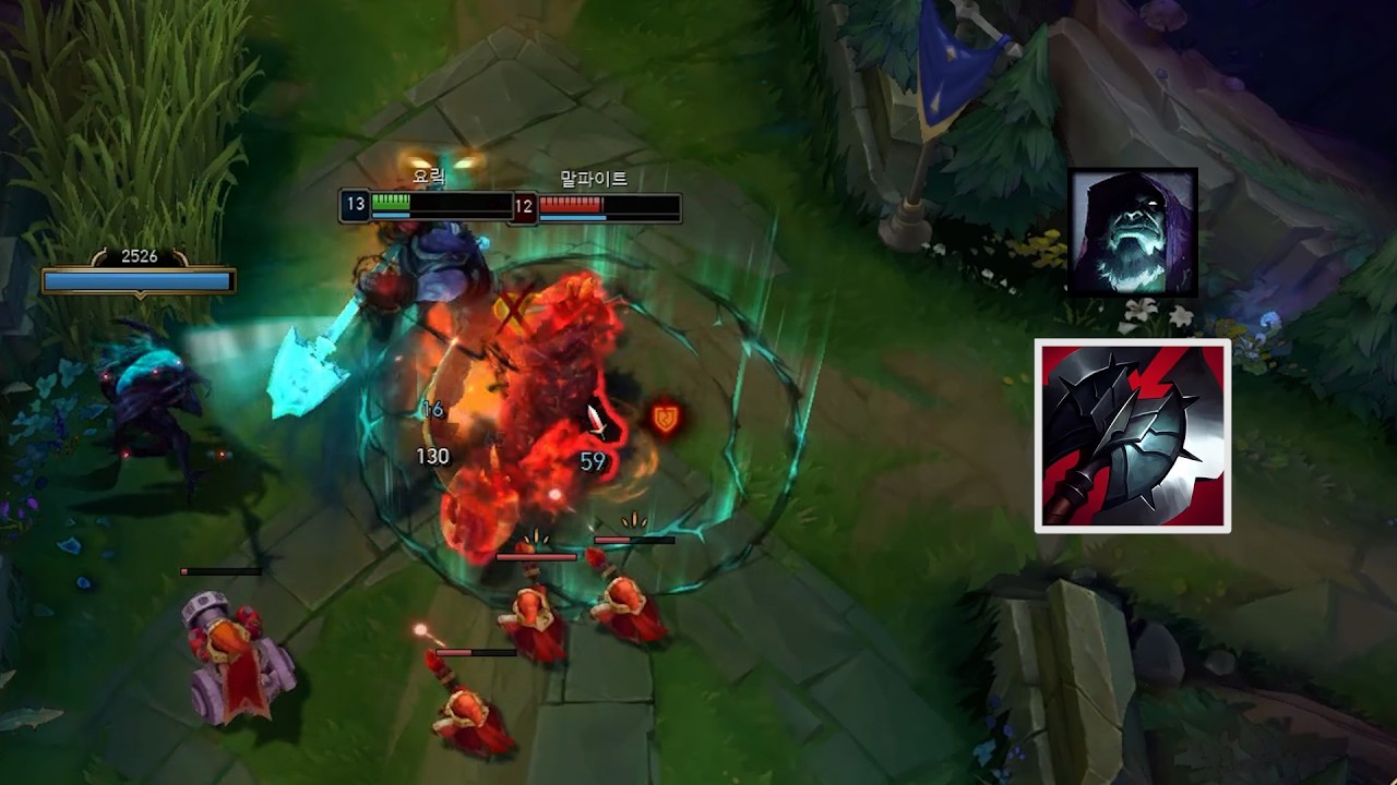 말파이트를 쉽게 벗길 수 있는 AD 챔피언