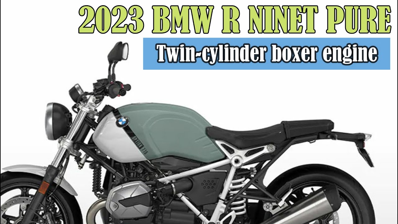 2023 BMW R NINET PURE UNDERGROUND/LIGHT WHITE - YouTube